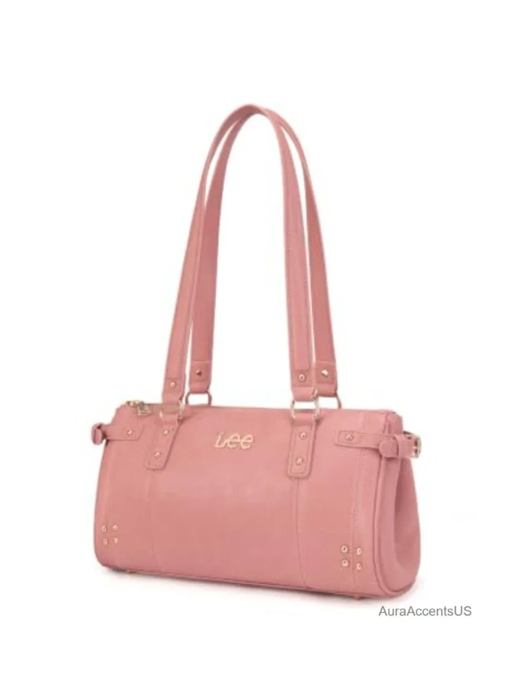 Montana West Vegan Leather Studded Satchel Purse Shoulder Bag